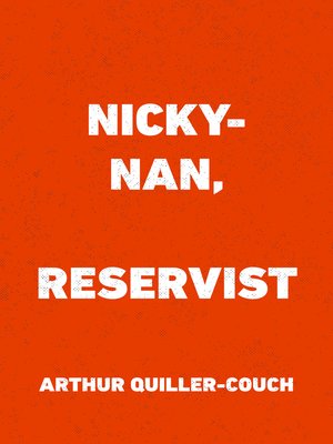 cover image of Nicky-Nan, Reservist